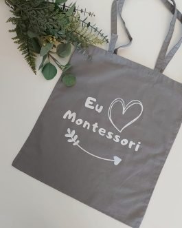 Saco Eu <3 Montessori