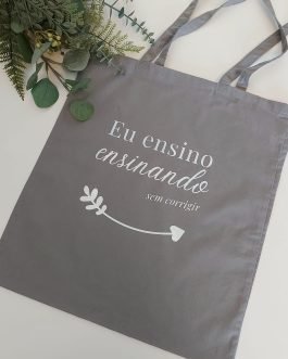 Saco Eu ensino ensinando